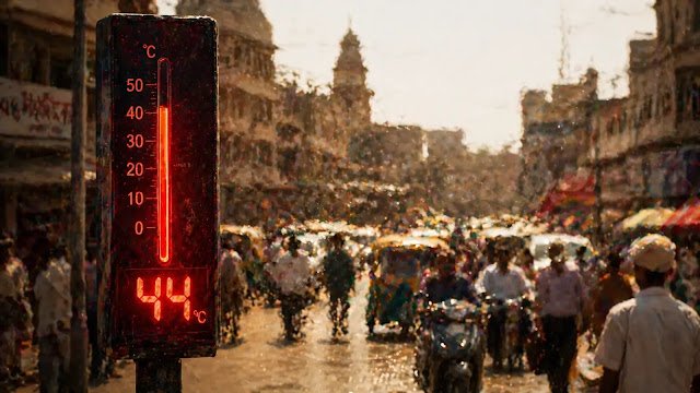 भारत में हीटवेव 2026: IMD अलर्ट, 19 में से 19 दुनिया के सबसे गर्म शहर, 44°C तापमान और बचाव के उपाय