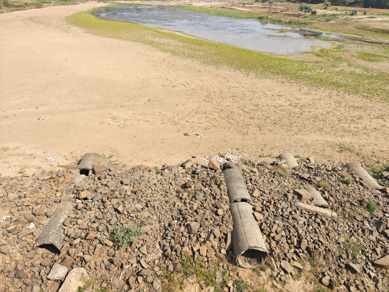 नदियों का जल स्तर