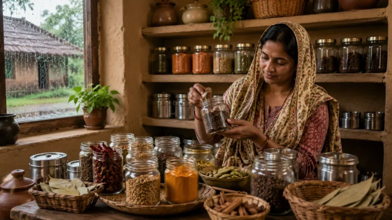 बरसात में मसाले