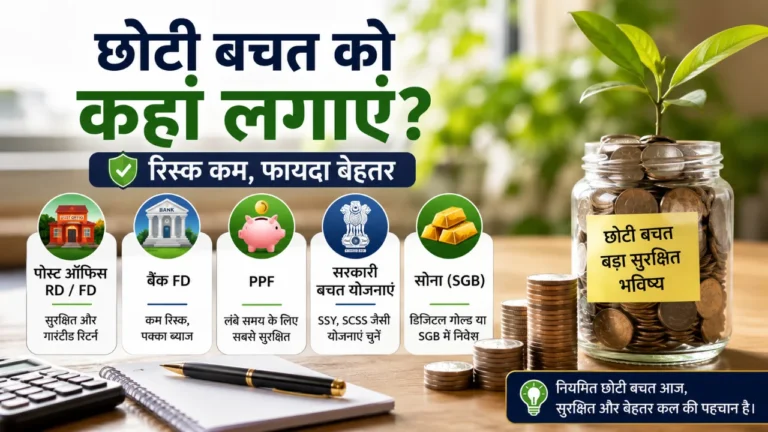 छोटी बचत निवेश