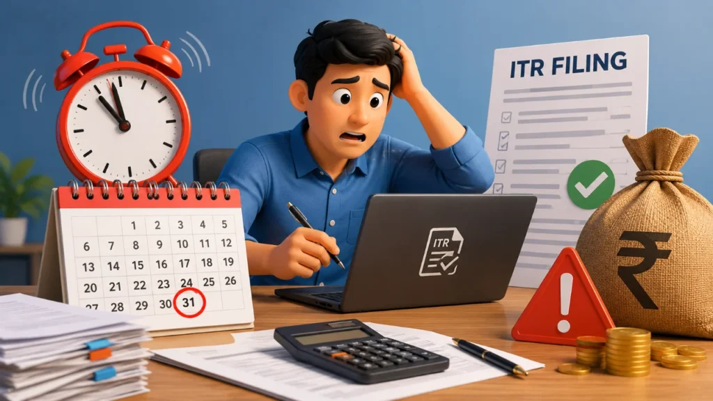 ITR Filing 2026: 31 जुलाई से पहले ये गलती की तो लगेगा 5,000 का जुर्माना!