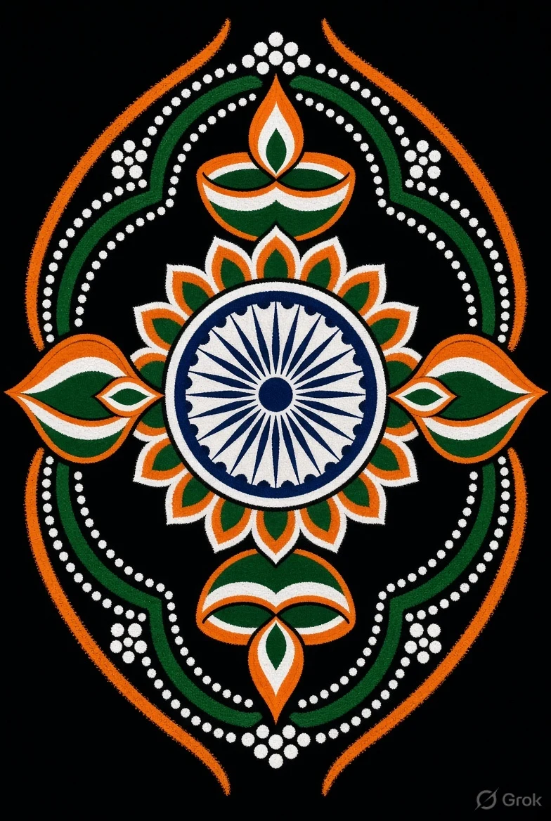 15 august rangoli designs