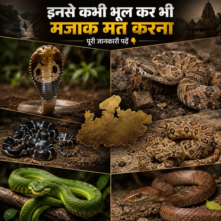 MP में ज़हरीले साँप