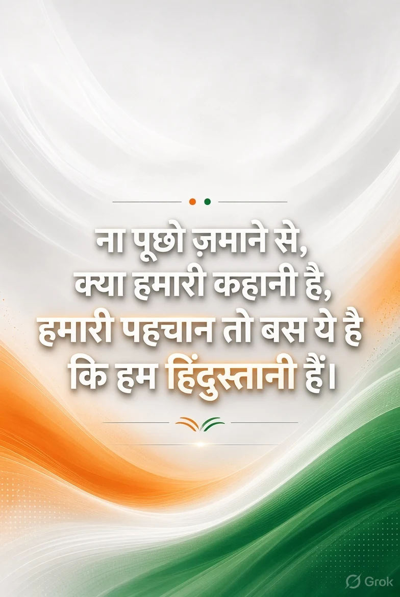 देशभक्ति वाली शायरी