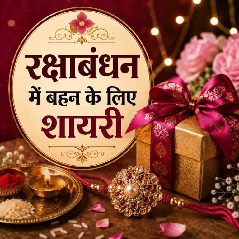 बहन के लिए शायरी