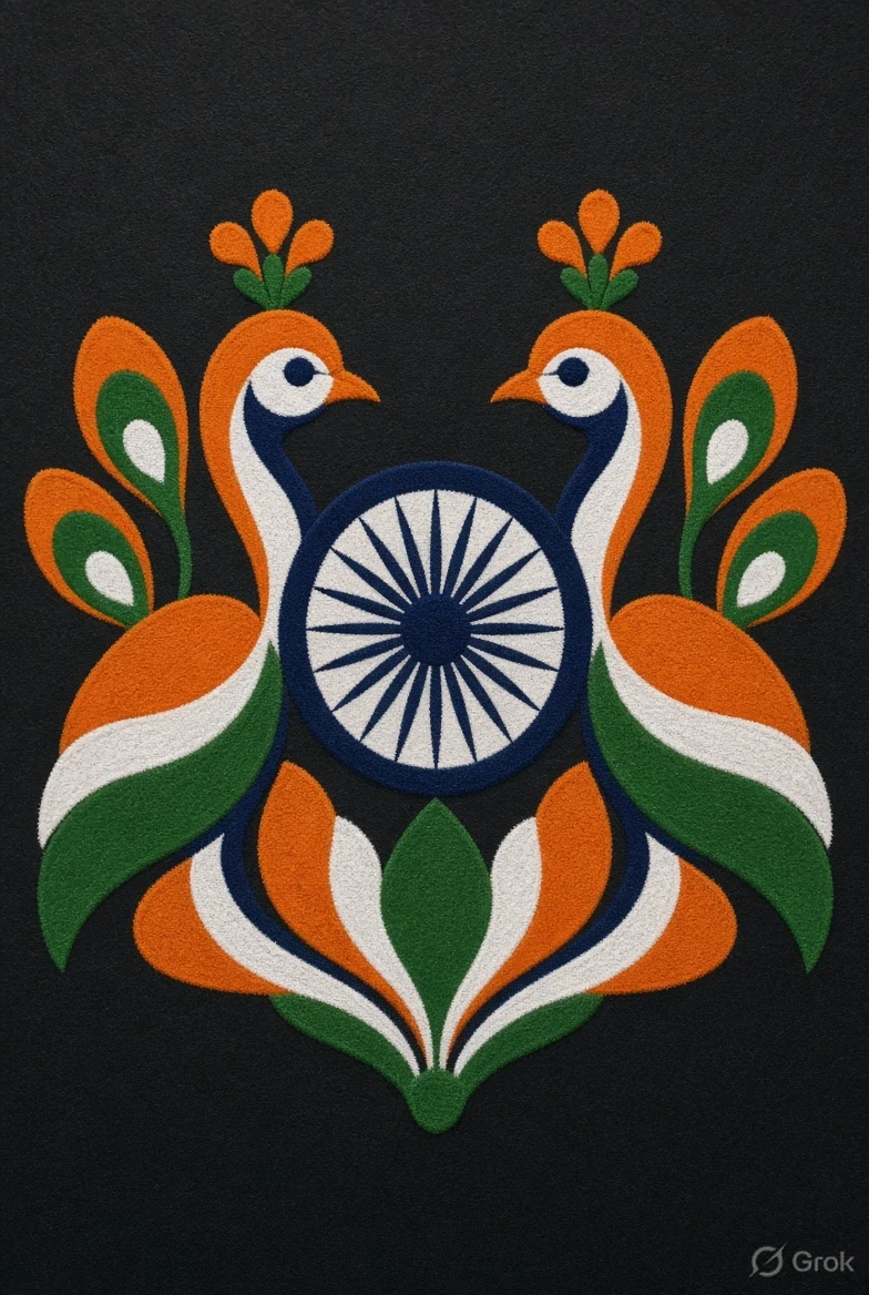15 august rangoli designs