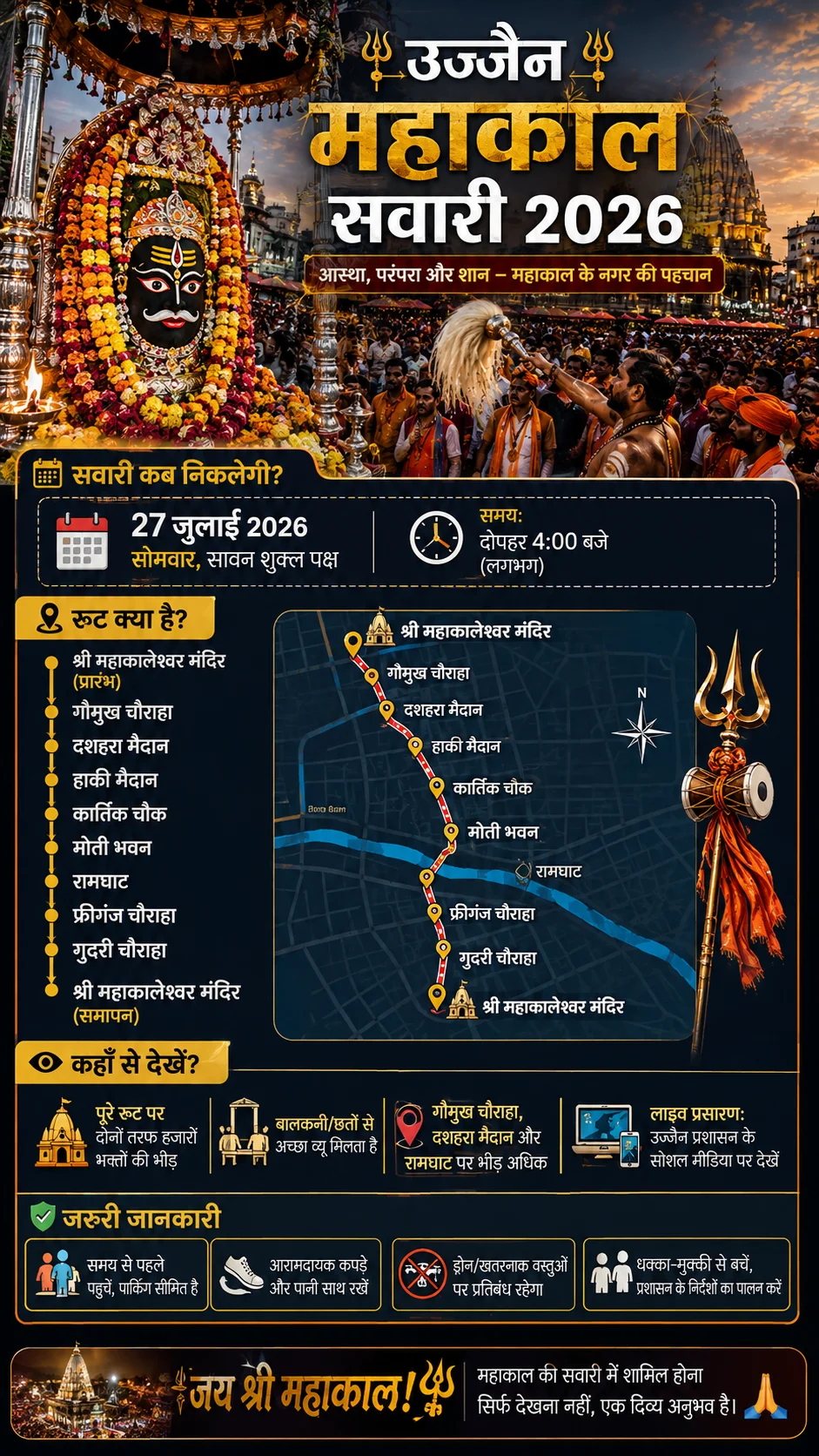 महाकाल सवारी 2026