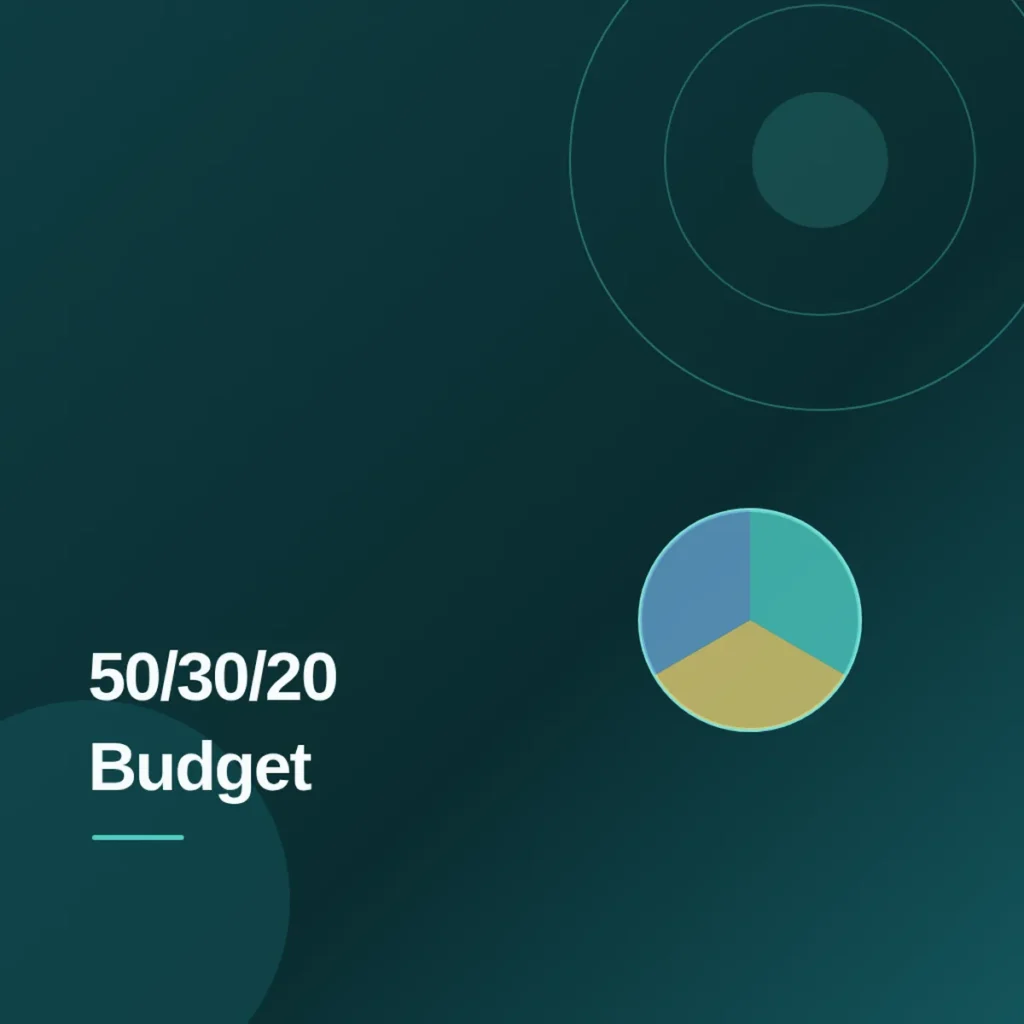 50/30/20 Budget Rule Worksheet PDF Download