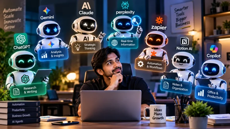 best AI agents for business 2026 India SMB freelancers