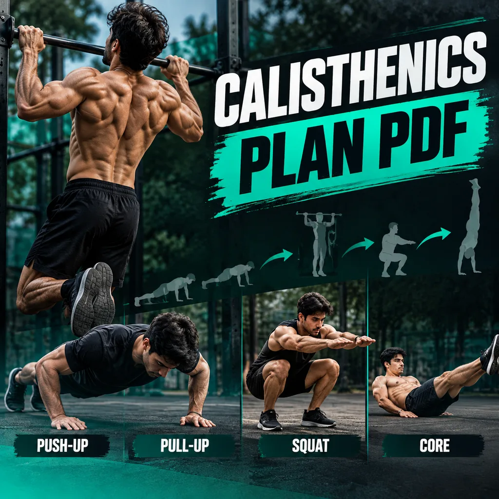 Calisthenics Progression Workout Plan PDF Download