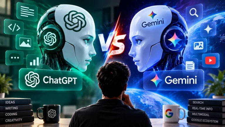 ChatGPT vs Gemini 2026 — दोनों मॉडल अपडेट होते रहते हैं