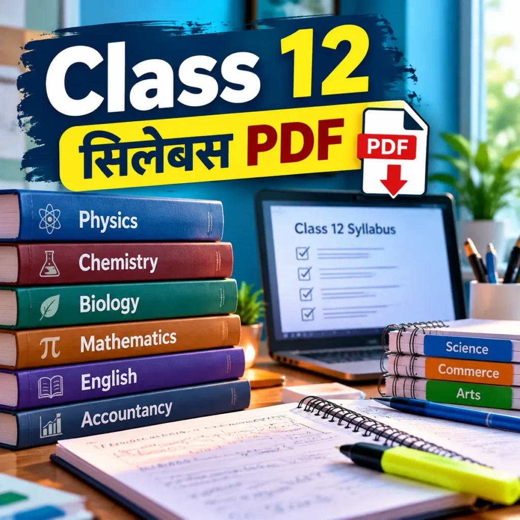 सीबीएसई कक्षा 12 सिलेबस PDF डाउनलोड