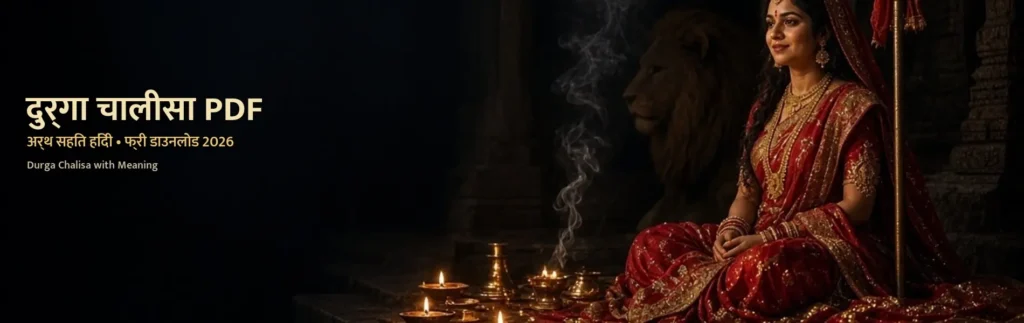 दुर्गा चालीसा अर्थ सहित फ्री PDF — अभी डाउनलोड करें