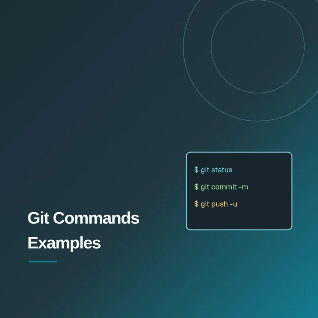 Git Commands List with Examples PDF Download