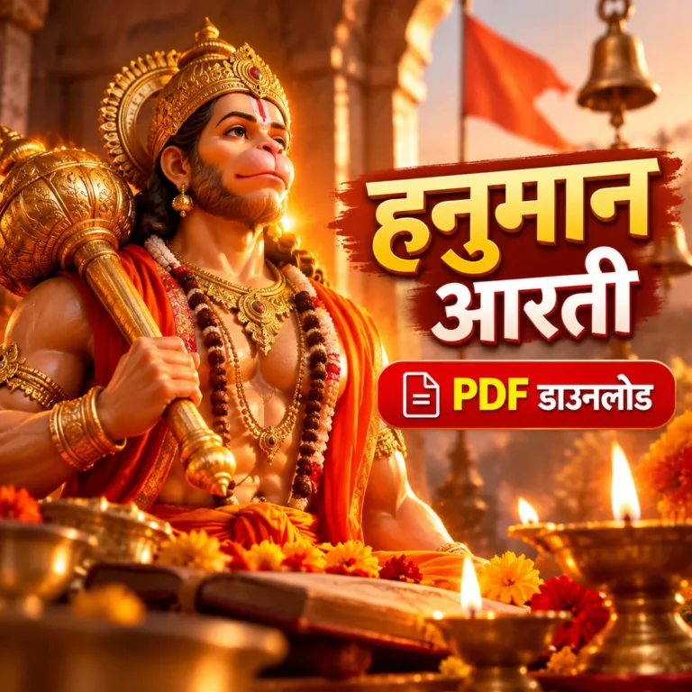 हनुमान आरती PDF डाउनलोड
