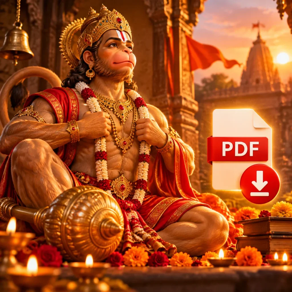 हनुमान चालीसा PDF डाउनलोड
