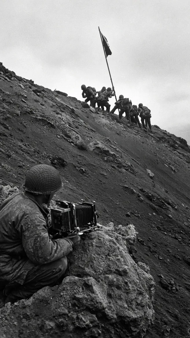 इवो जीमा फ्लैग रेज़िंग 1945: वो झंडा जो जीत से पहले आ गया