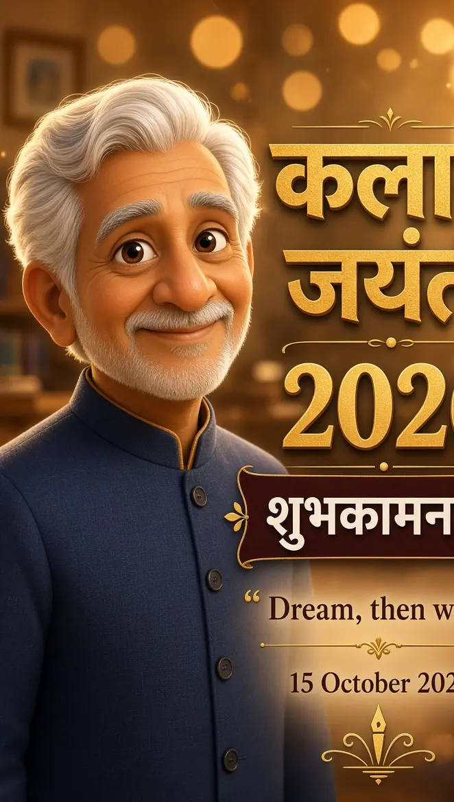 कलाम जयंती 2026 शुभकामनाएं WhatsApp स्टेटस