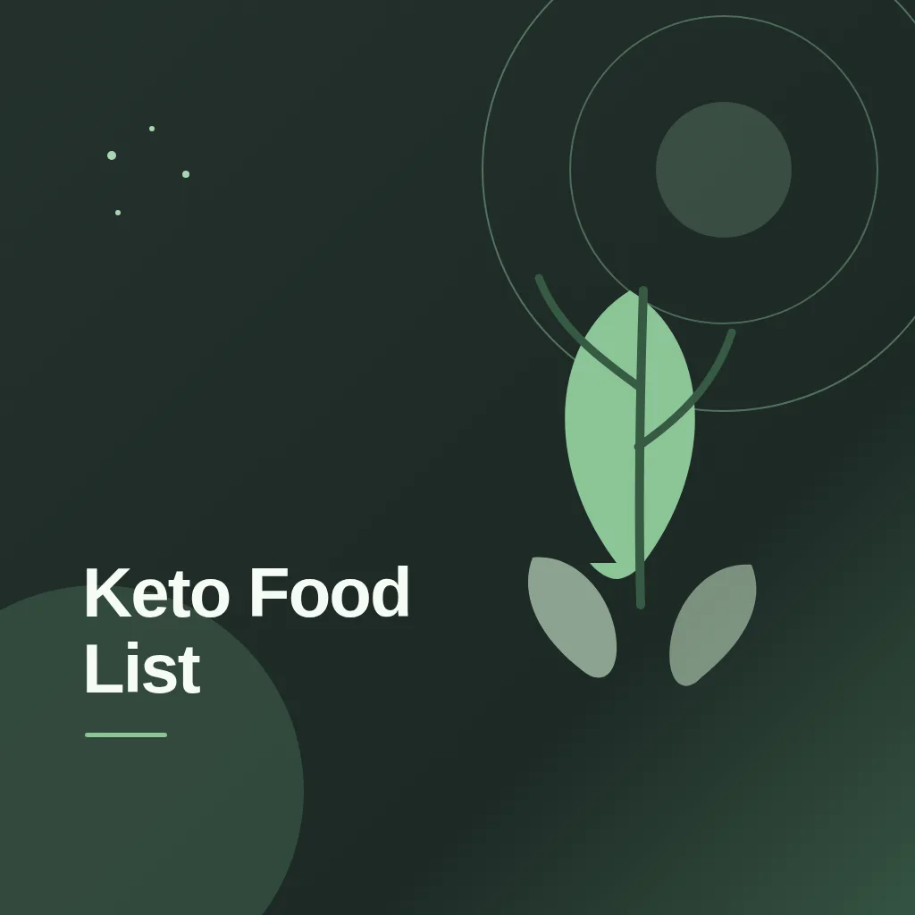 Keto Diet Food List for Beginners PDF Download