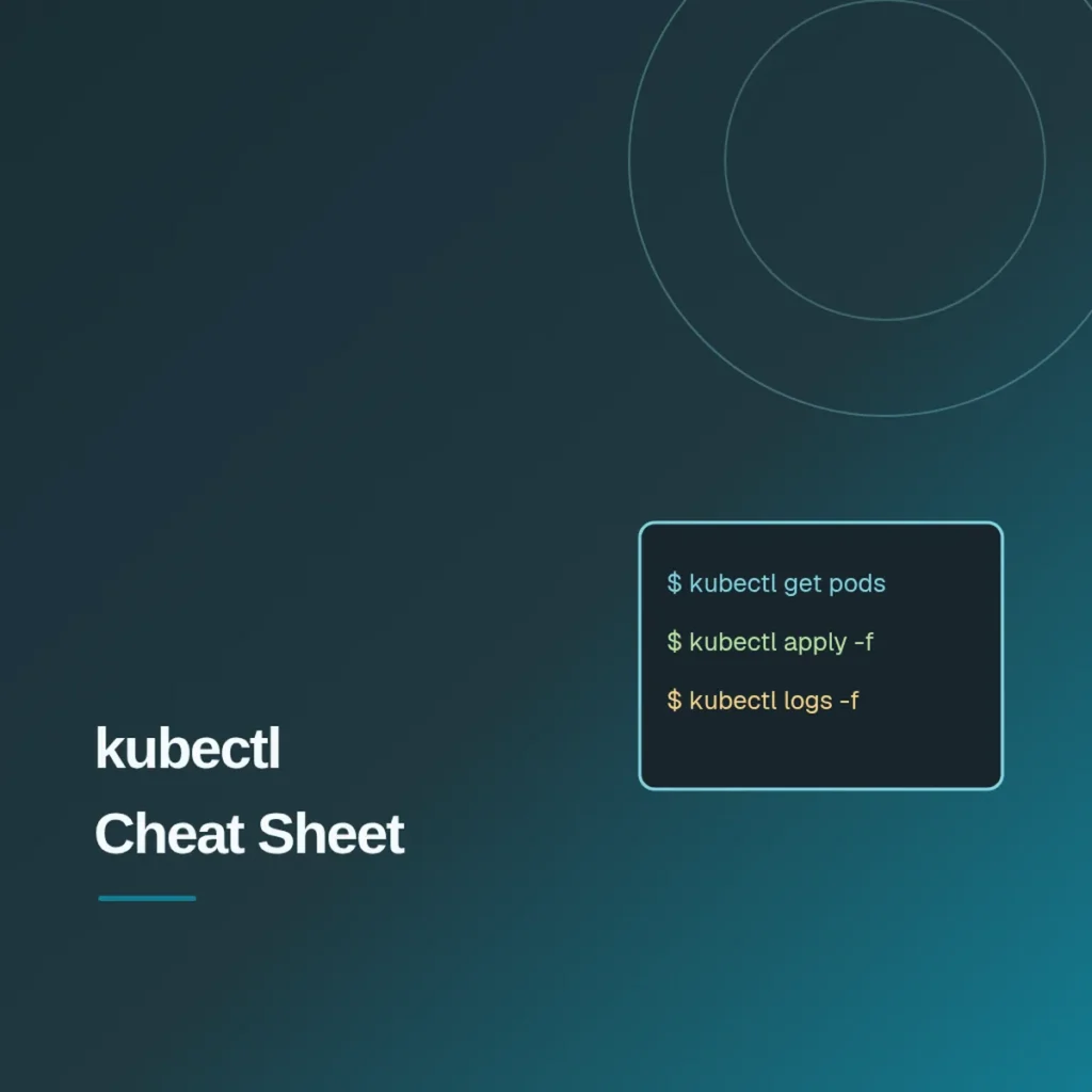 Kubernetes kubectl Cheat Sheet PDF Download