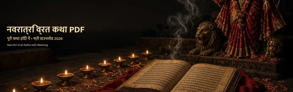 नवरात्रि व्रत कथा पूरी हिंदी में — फ्री PDF