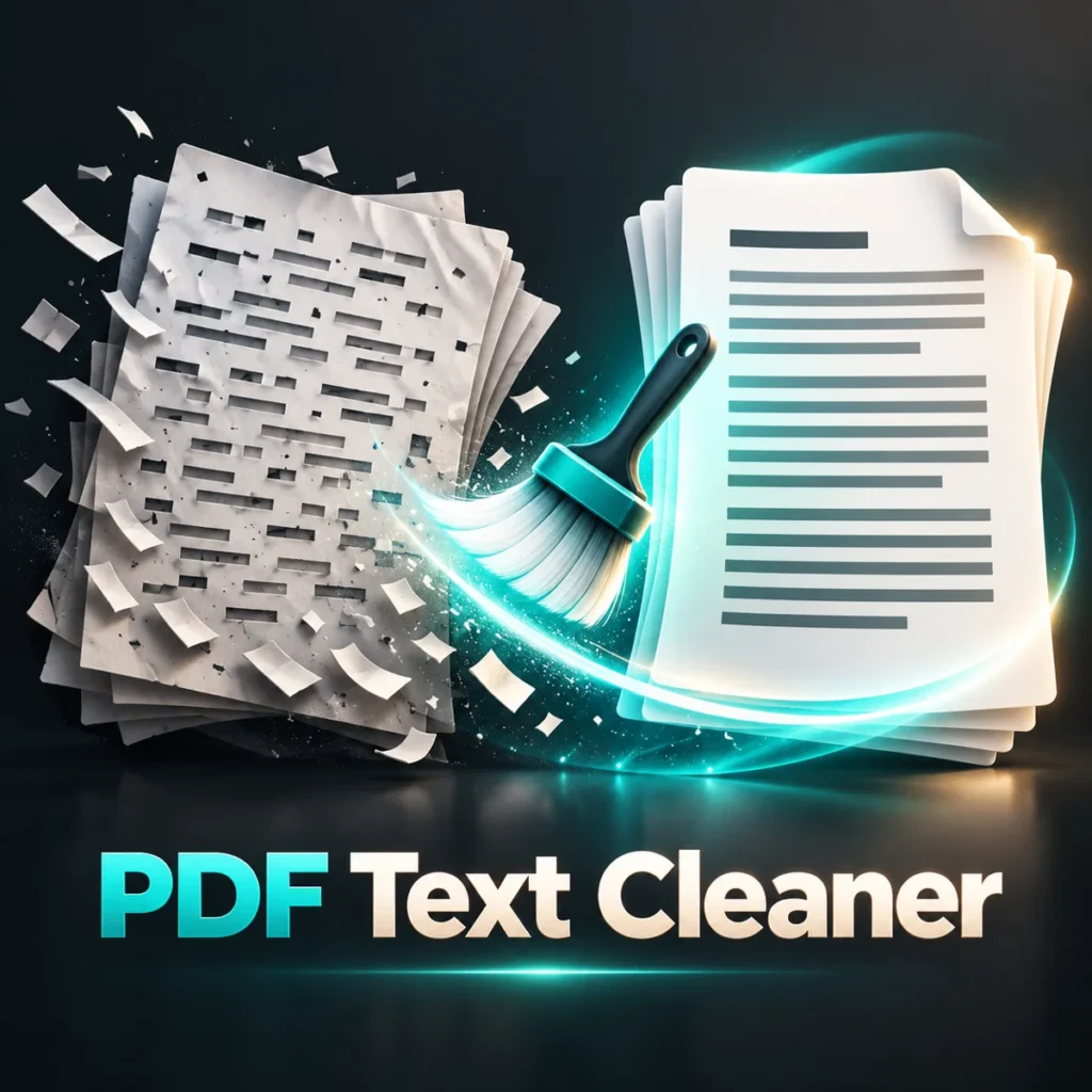 PDF से कॉपी किया टेक्स्ट साफ करें — लाइन ब्रेक हटाएं