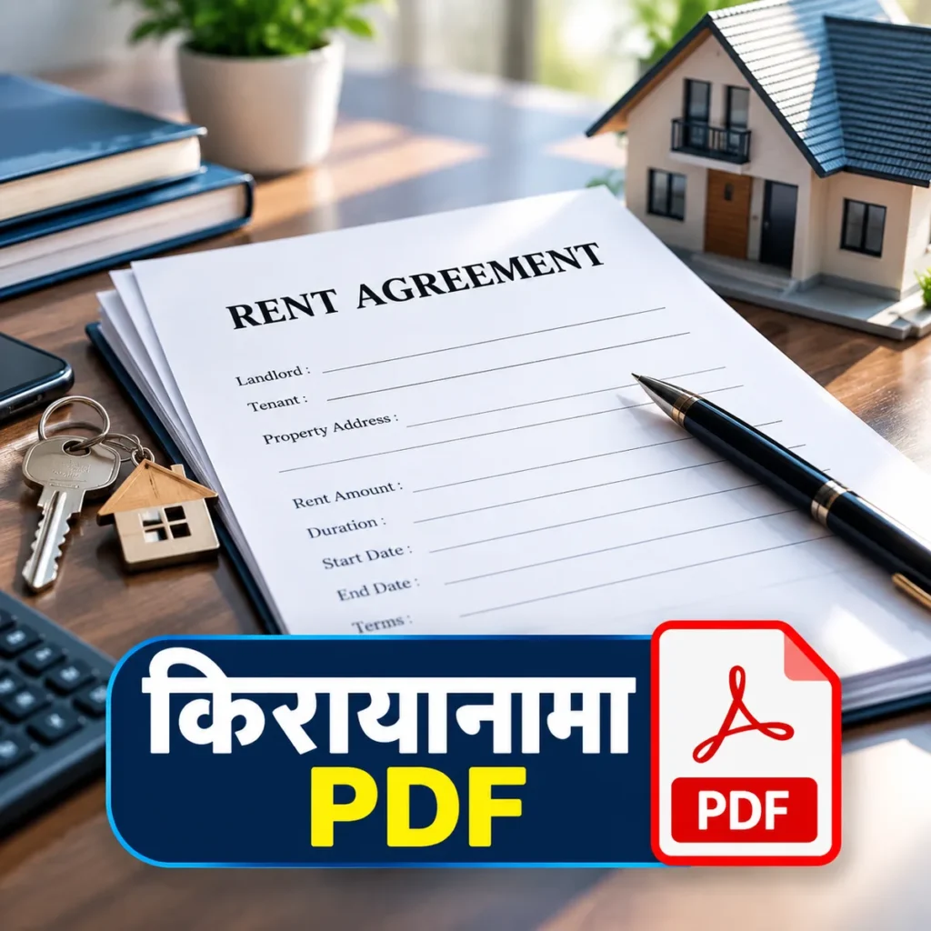 Rent Agreement Format PDF Free Download Hindi English