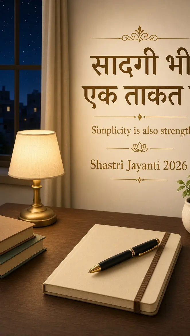 सादगी भी एक ताकत है।