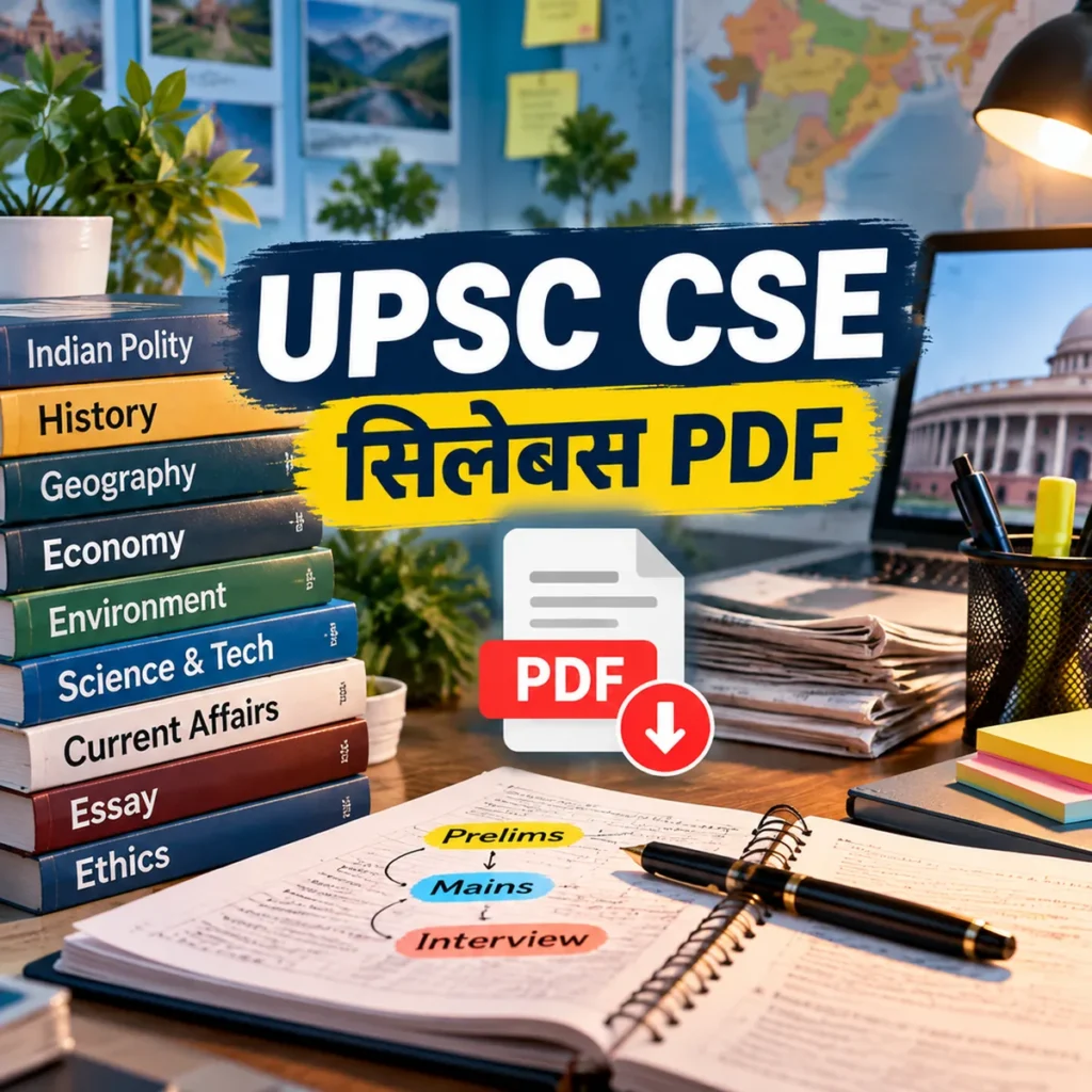 यूपीएससी सिलेबस PDF डाउनलोड
