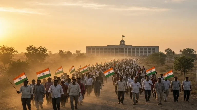 संपादकीय चित्रण। 2 अक्टूबर 2026 की असली फोटो नहीं।