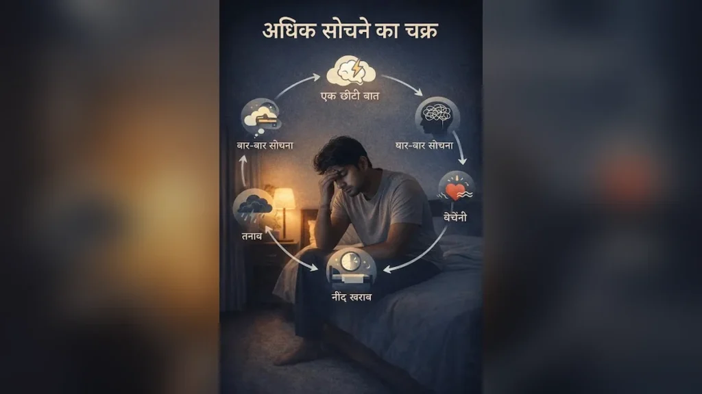 Overthinking Cycle: दिमाग बार-बार एक ही बात क्यों सोचता है?