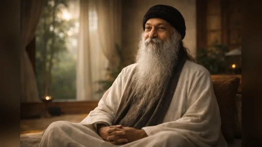 Happy Birthday Osho – मुस्कुराते हुए ओशो की शांत और जीवंत तस्वीर