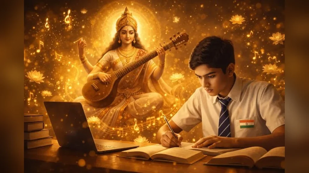 Vasant Panchami 2026: पढ़ने में मन नहीं लगता? (Saraswati Focus Timer Tool)