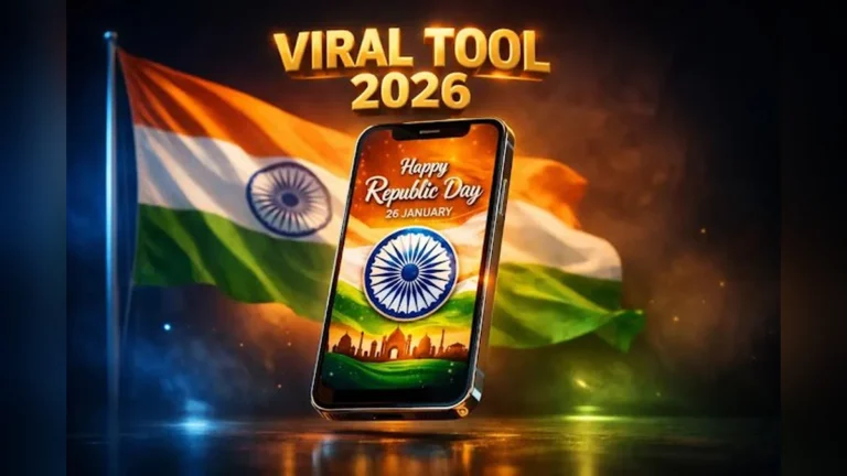 🇮🇳 26 January Viral Status Maker Tool : 1 क्लिक में बनाएं ऐसा धांसू स्टेटस | Republic Day Wishing