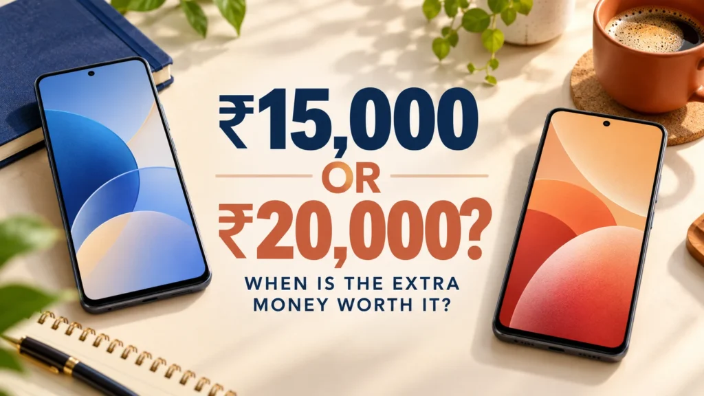 ₹15,000 या ₹20,000 का फोन? ₹5,000 ज्यादा कब खर्च करें?