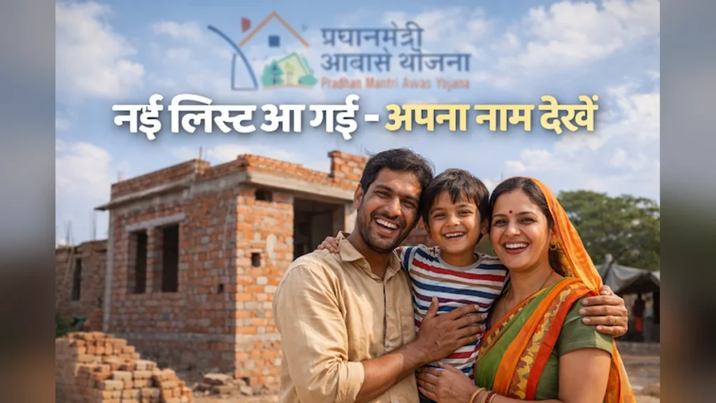 Pradhan Mantri Awas Yojana List 2026: प्रधानमंत्री आवास योजना (PMAY) ऑनलाइन लिस्ट में नाम कैसे देखें जानिए पूरी जानकारी एक जगह