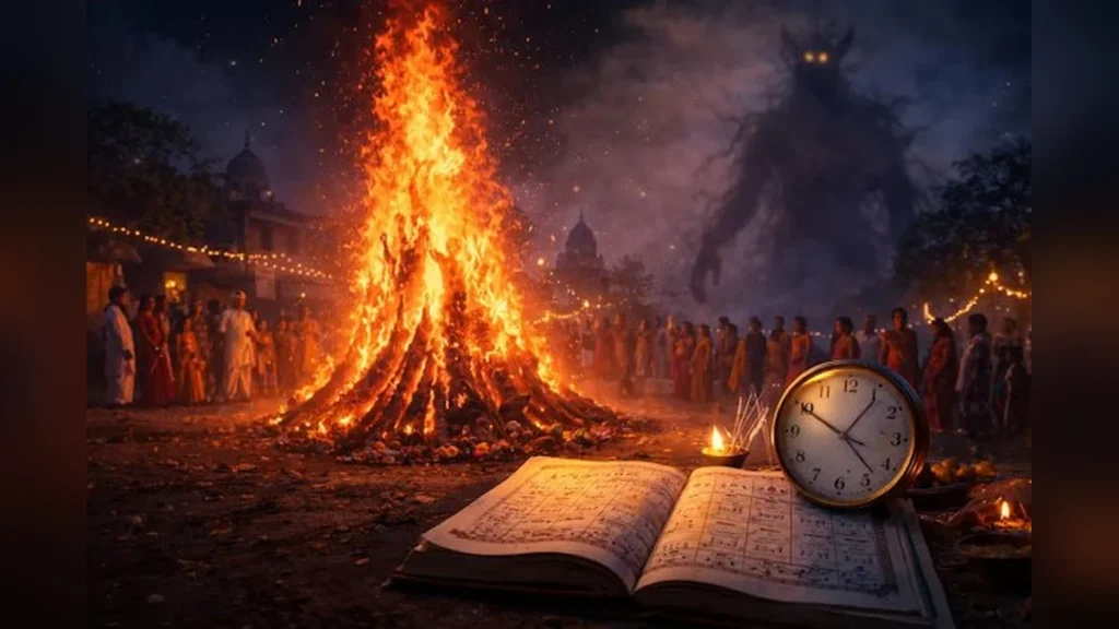 Holi 2026 Date Alert: 3 या 4 मार्च? जानिए होलिका दहन का ‘सटीक’ 1 घंटे का मुहूर्त और भद्रा