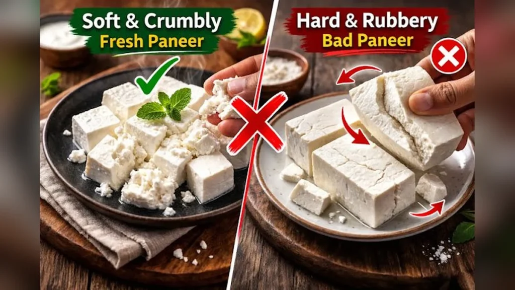 Nakali Paneer kaise pahchane : कहीं आप भी ‘डिटर्जेंट’ वाला पनीर तो नहीं खा रहे? घर बैठे असली-नकली की पहचान के 10 तरीके।