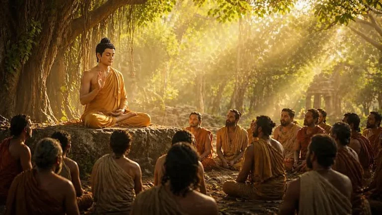 सिद्धार्थ गौतम से महात्मा बुद्ध बनने तक का अद्भुत सफर और उनके उपदेश।