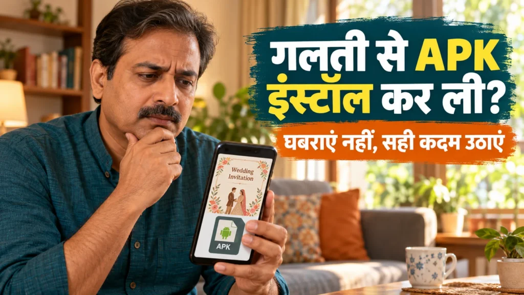गलती से Wedding या Challan APK इंस्टॉल कर ली? तुरंत क्या करें