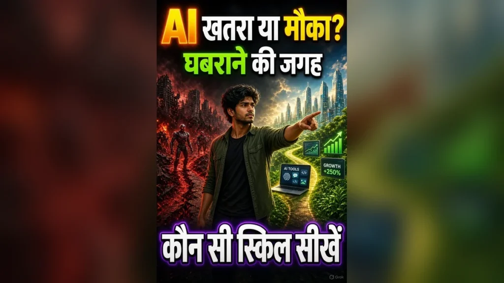 AI खतरा या मौका? | घबराने की जगह कौन सी स्किल सीखें