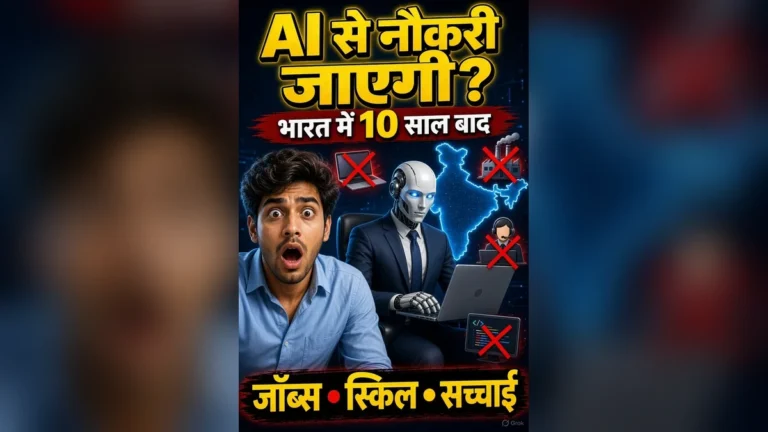 AI से नौकरी जाएगी? भारत में जॉब्स, स्किल और ऑटोमेशन — Vista Hub