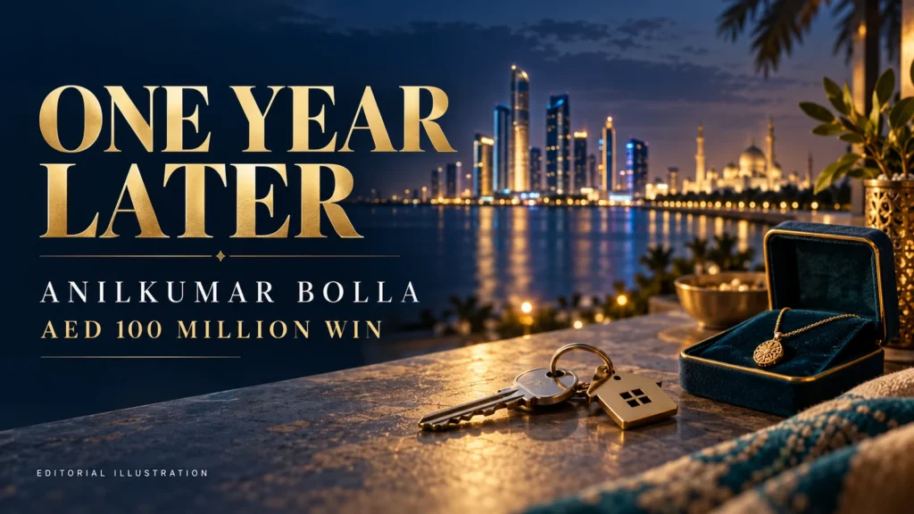 Anilkumar Bolla: Life One Year After the AED 100 Million UAE Lottery Win