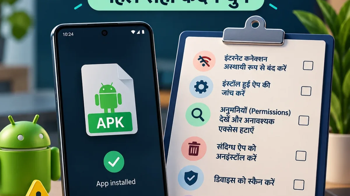 APK Incident Response Wizard — संदिग्ध ऐप के बाद क्या करें