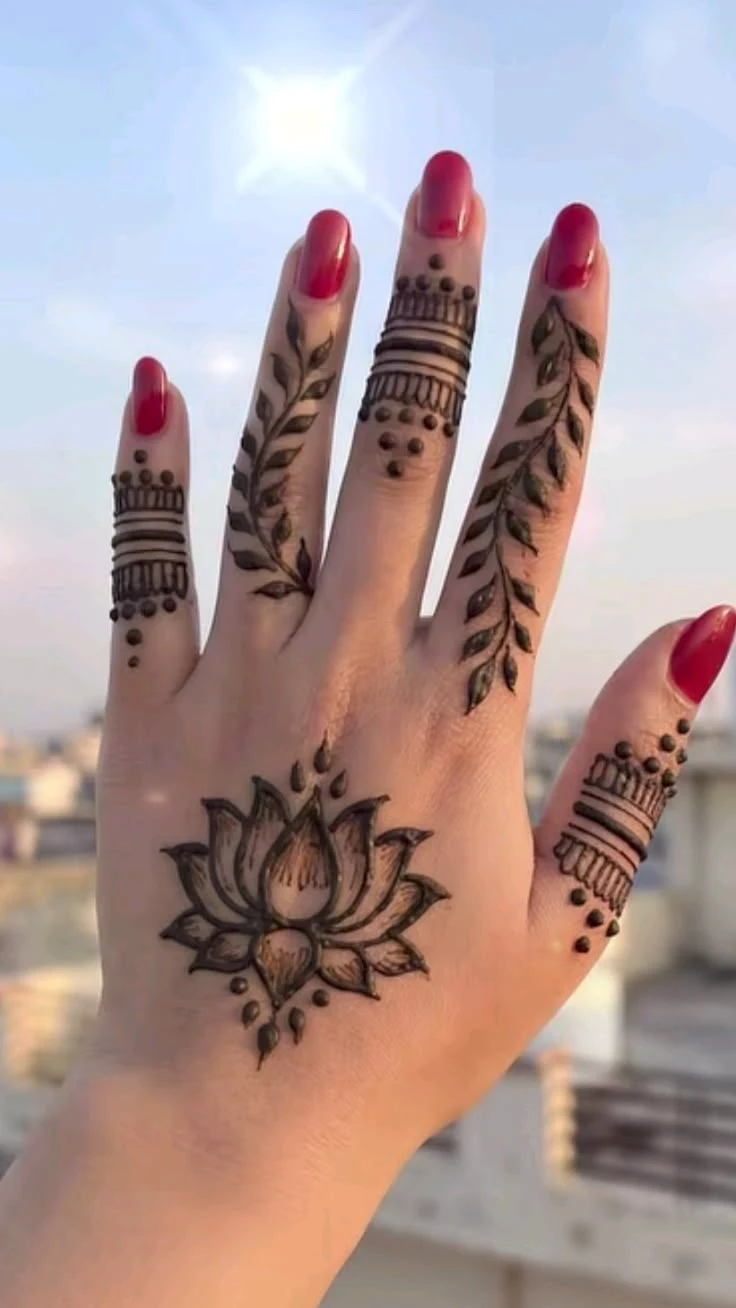 karva chauth mehndi