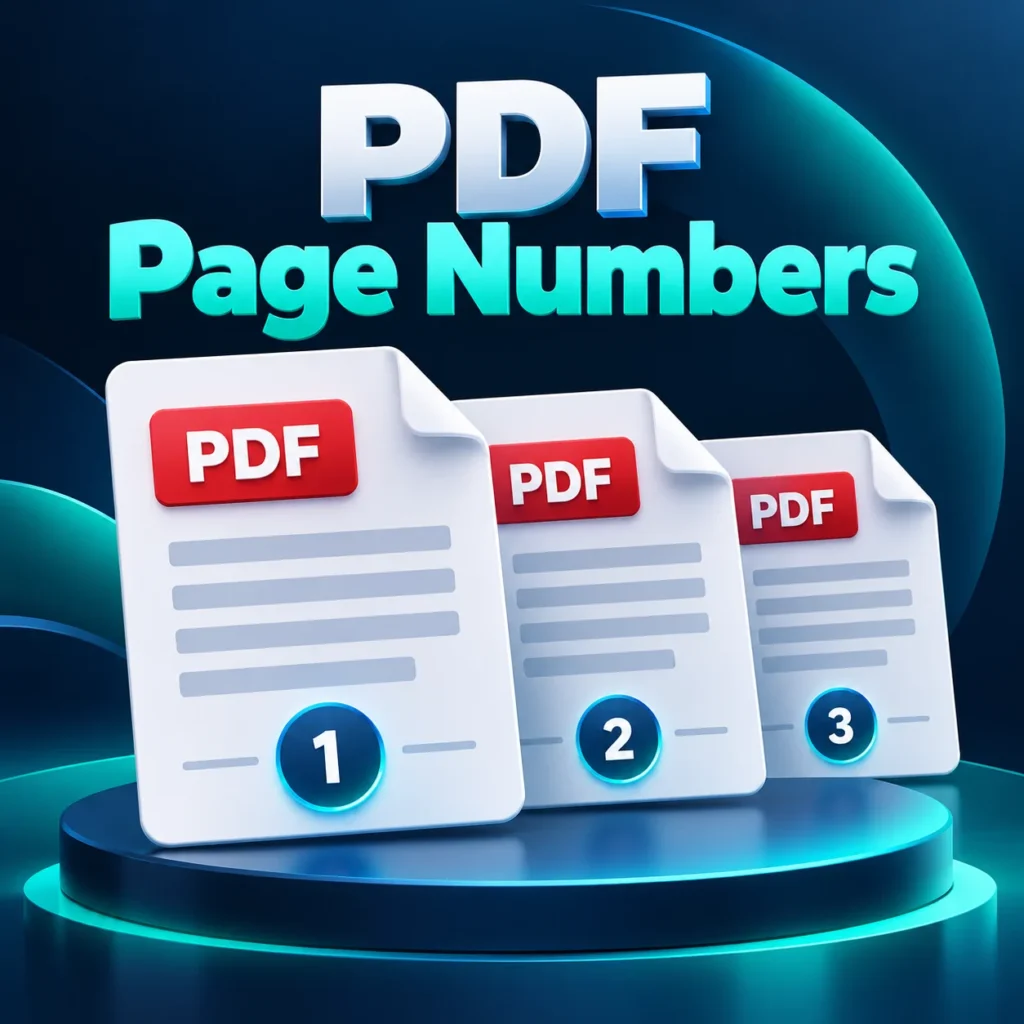 PDF में पेज नंबर लगाएं – फ्री ऑनलाइन टूल