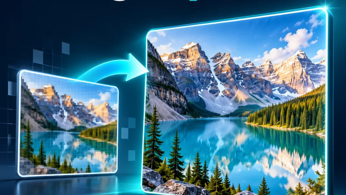 Image Upscaler – फोटो 2× या 4× बड़ी करें