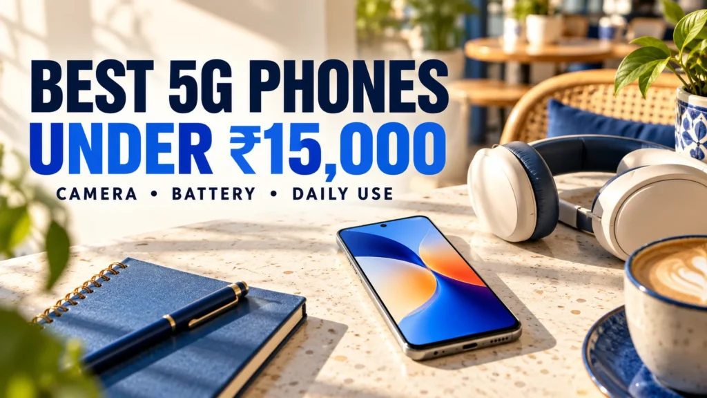 Best 5G Phones Under ₹15,000: Camera, Battery & Daily Use