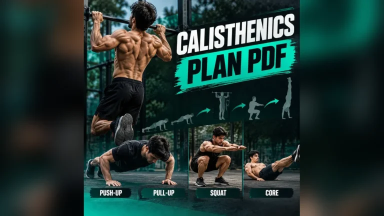 Calisthenics Progression Workout Plan PDF Download