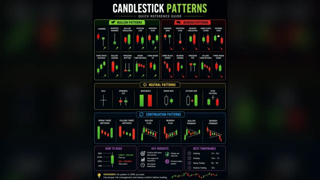 Candlestick Patterns क्या है? चार्ट समझने का सबसे आसान तरीका